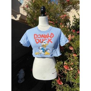 Disney Donald Duck Crop Top